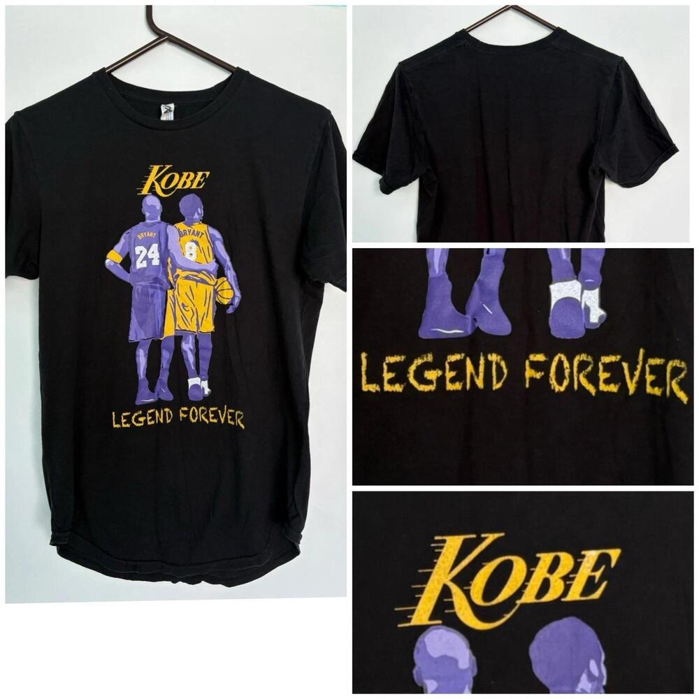 Kobe Bryant Legend Mens T-Shirt Tee Shirt Kobe 8 24 Size Medium